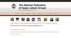 Desktop Screenshot of nationalgypsytravellerfederation.org